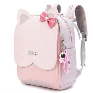 Lisinuo Pink Kitty Backpack